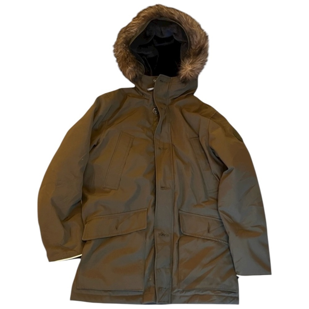 LIKE NEW! Youth GAP XXL winter jacket fuzzy hood